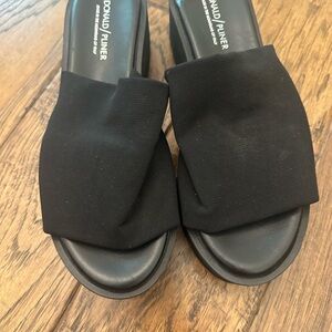 Donald J. Pliner Women's Elegant Black Mules